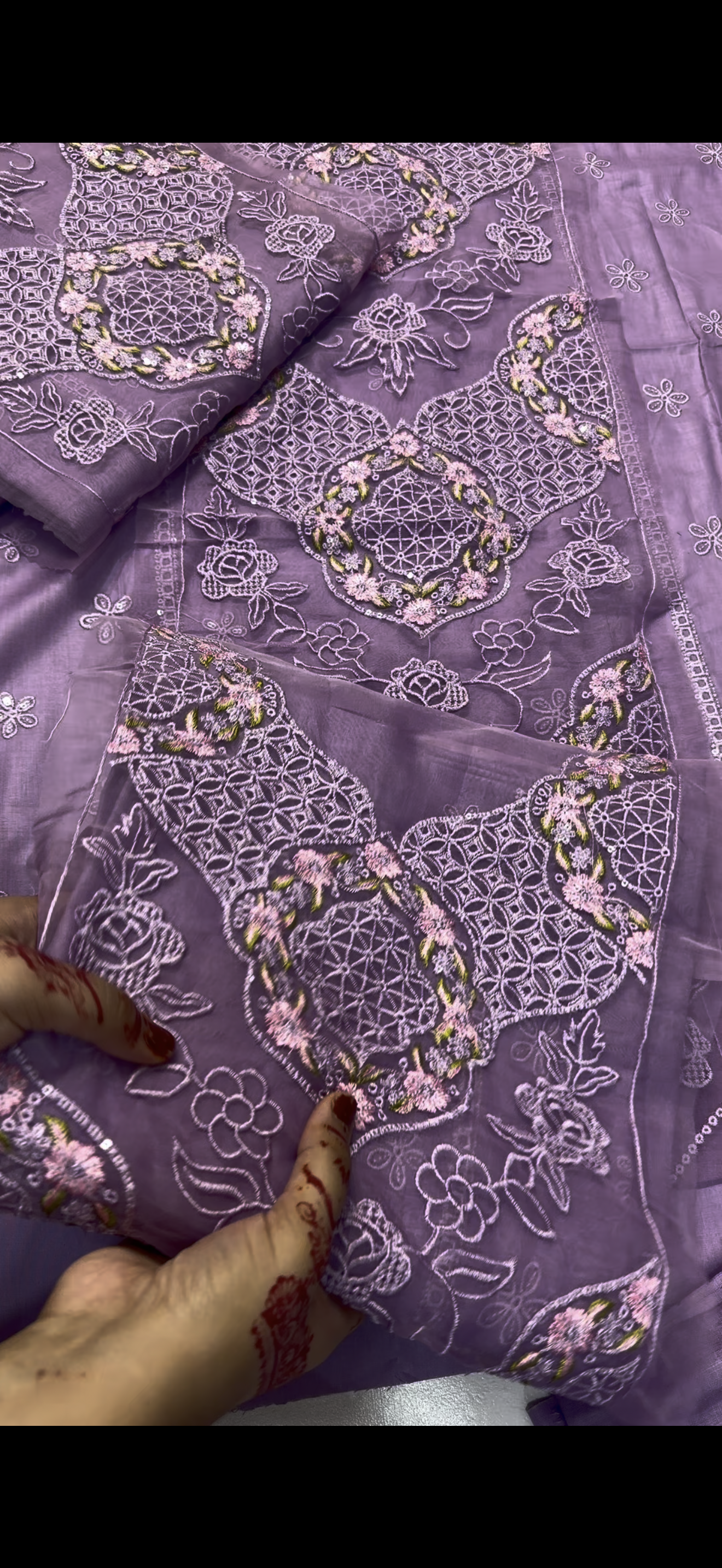 2PC Luxury Embroidered Suit&patches