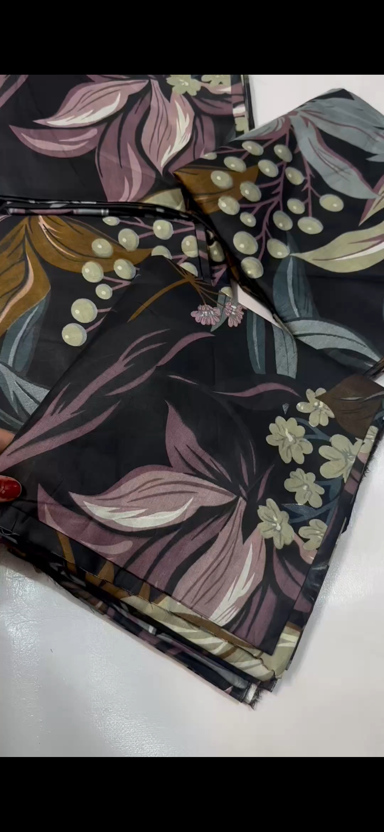 3PC Printed Collection Black